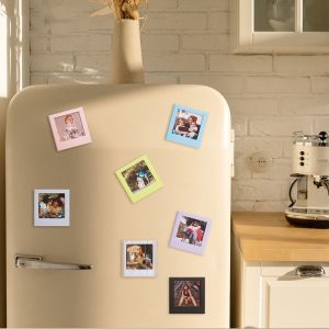 Polaroid Square Photo Frame Magnetic Building Blocks Assembled Refrigerator Magnet (Random Color Delivery)