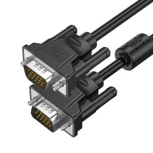 JINGHUA VGA3+6 Computer Monitor Screen Connection Cable VGA Display Connection Wire, Size: 1.5m (Black)