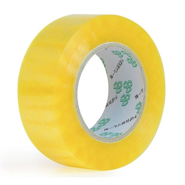 Blocking Tape Express Packaging Sealing Tape, Model: 45mmx100m (Transparent Yellow)