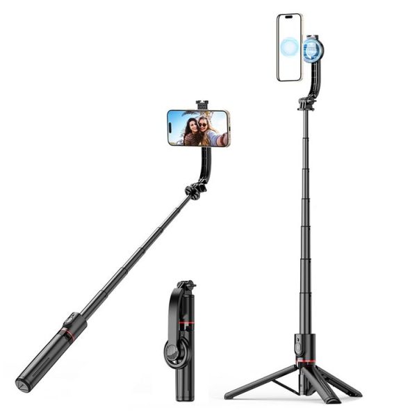 L20 Magnetic Bluetooth Selfie Stick Phone Holder Desktop Tripod Without Fill Light