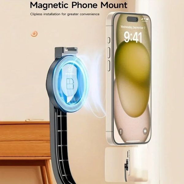 L20 Magnetic Bluetooth Selfie Stick Phone Holder Desktop Tripod Without Fill Light - Image 3