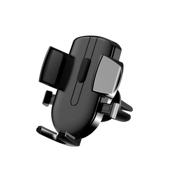 Air Vent Model Car Cell Phone Telescopic Holder Universal Automobile Navigation Bracket (Black)