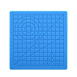 3D Printing Pen Copy Silicone DIY Painting Template Mat, Specification: Blue