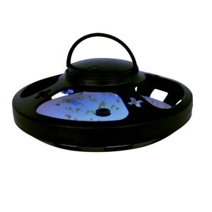 Flea Fly Mosquito Trap Cockroach House with Warm And Purple Light (Black)