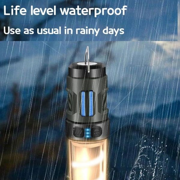 4 In 1 Outdoor Multi-function Flashlight Ambient Light Mosquito Repellent Lamp, Spec: Tripod Version - Image 9