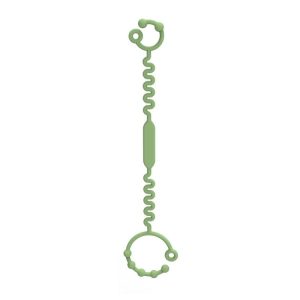 Multifunctional Silicone Bottle Loss Prevention Chain Mug Nipple Clip Fixing Cord (Light Green)