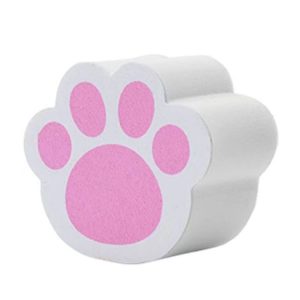 Bathroom Glass Mirror Stain Removal Watermark Sponge Rub Faucet Descaling Cleaning Tool (Pink)