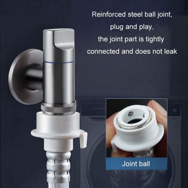 Fully Automatic Washing Machine Water Inlet Hose Adapter, Length: 1m - Image 5