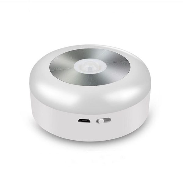 Smart Sensor Night Light Infrared Sensor Corridor Aisle Light, Spec: Charging Model (White) - Image 3