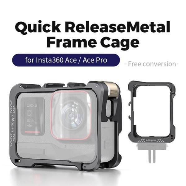 Insta360 Ace / Ace Pro aMagisn Quick Disassembly Metal Rabbit Cage Border Accessories - Image 2