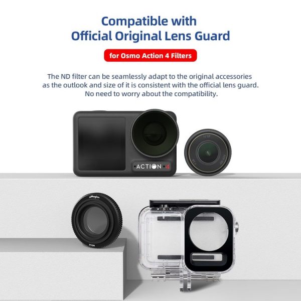DJI Osmo Action 4 AMagisn Waterproof Filter Sports Camera Accessories, Style: UV - Image 12