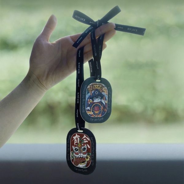 BEN.JACK Car Deodorant Tablet Pendant Long-Lasting Light Fragrance (Random Fragrance Delivery) - Image 6