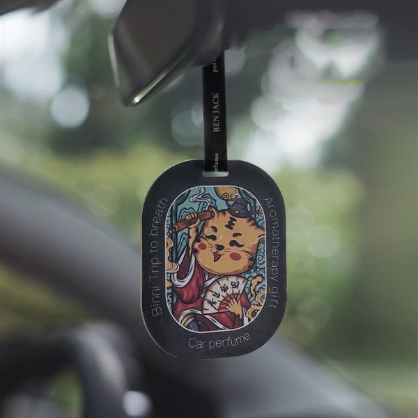 BEN.JACK Car Deodorant Tablet Pendant Long-Lasting Light Fragrance (Random Fragrance Delivery) - Image 7