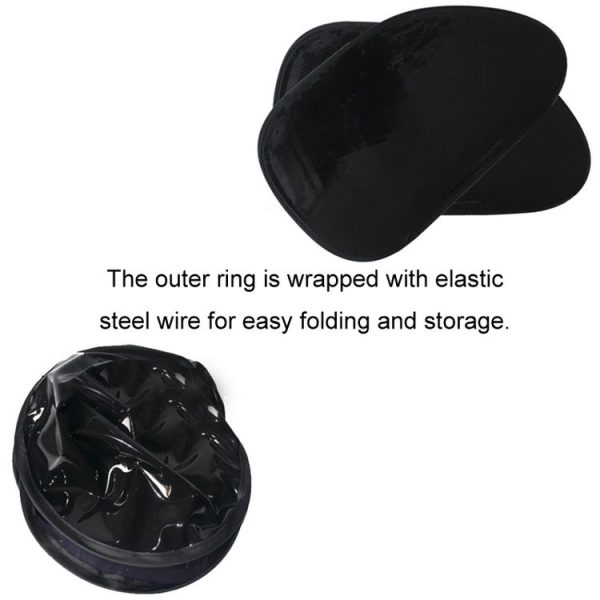 1pair 44x38cm Car Electrostatic Window Folding Light-proof Sun Protection Sunshade - Image 4