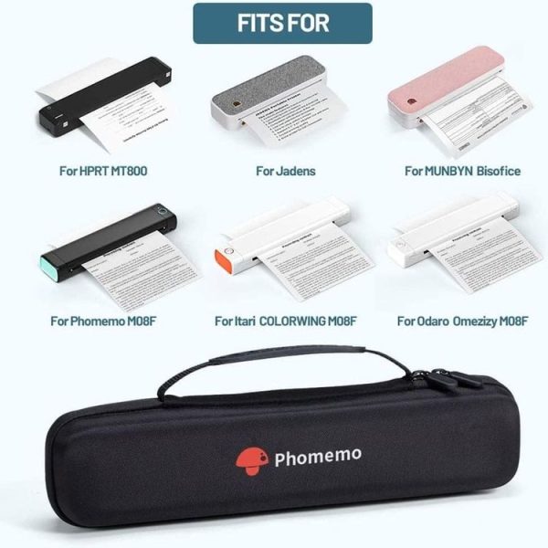 Phomemo Portable Storage Bag For M08F / P831 Printer (Black) - Image 6