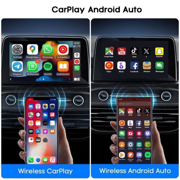 Android Car Carplay Box Wired to Wireless Bluetooth Adapter - Image 4