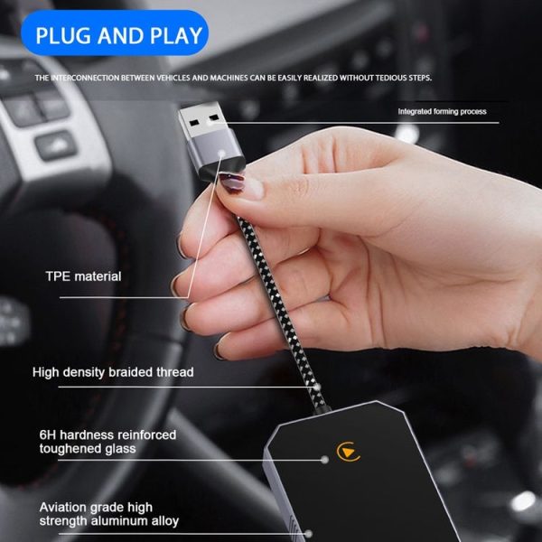 Android Car Carplay Box Wired to Wireless Bluetooth Adapter - Image 6
