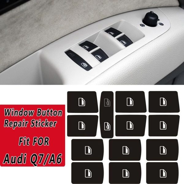 Audi A6 / A6L / Q7 Window Button Repair Sticker - Image 4