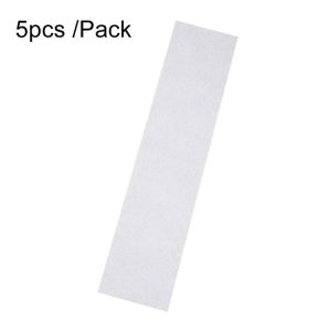 5pcs / Pack 22x80cm Disposable Air Conditioning Air Purification Filter Household Hanging Air Intake Dust Removal Cotton (White)