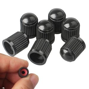 30pcs Car Bicycle Plastic Tire Valve Cap (0.95x1.25cm)