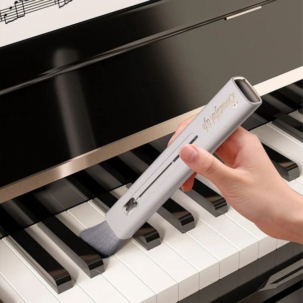 Car Air Conditioner Air Outlet Gap Dust Cleaning Soft Brush (Grey) - Image 9