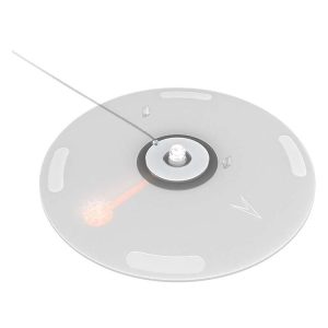 PS5 Slim iplay HBP-575 Simple Storage Base Light Version RGB Colorful Vertical Storage Bracket (Transparent)
