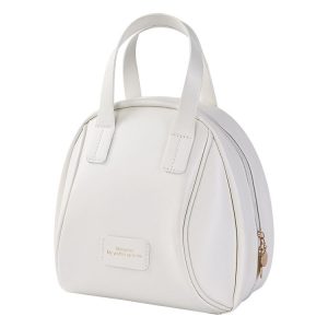 Portable Shell Cosmetic Bag Large Capacity Travel Toiletries Storage Bag (White)