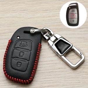 Hyundai Car Key Cover Multifunctional Keychains Anti-lost Number Plates, Style: A