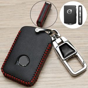 Volvo Car Key Cover Multifunctional Keychain Anti-lost Number Plate (A)