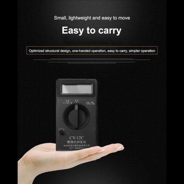 CY-12C Portable Oxygen Analyzer Full Range Oxygen Measurement Device - Image 6