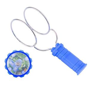 Light-emitting Magnetic Gyro Toys Magic Track Gyro Children Toy Yo-yo Balls (Random Color)