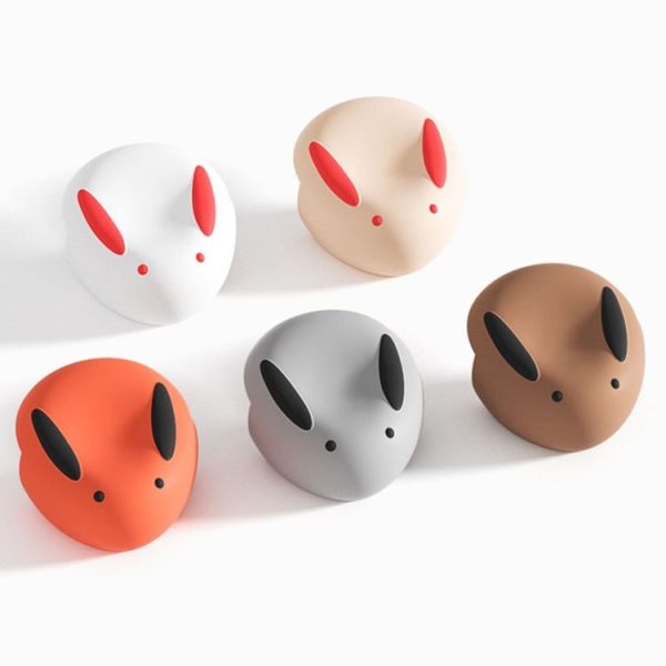 2pcs / Set Rabbit Children Anti-Bump Silicone Corner Guard Table Corner Protective Cover (White) - Image 2