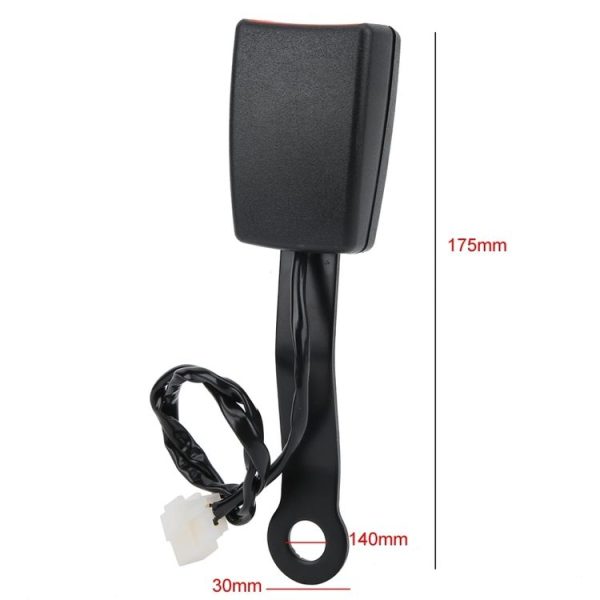 Car Seat Belt Socket with Alarm Wire Base (Q19) - Image 3