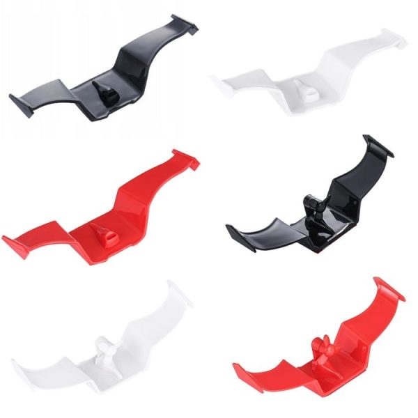 Car Mini Rear Wing Without Punching Decorative Stickers, Color: Black Without Wind Blades - Image 2