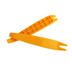 10pcs Driving Recorder Hidden Wire Car Audio Disassembly Assembly Tool, Color: Orange