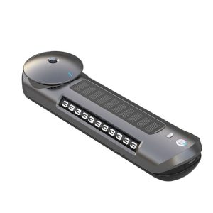 Solar Car Smart Spray Aromatherapy Machine Parking Sign (Gray)