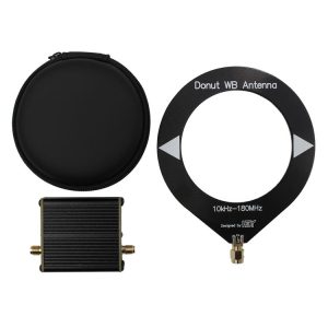 Donut Broadband Antenna With Low Impedance Converter (Black)
