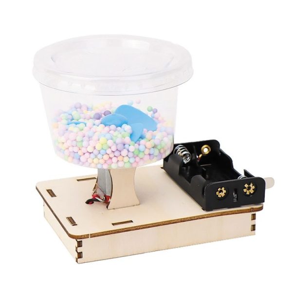 Electrical Flying Snow Static Experiment Teaching Aid Material Kit Pupils DIY Science Production