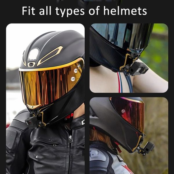 Magnetic Quick Release Motorcycle Helmet Chin Stand Mount For Action Camera - Image 8