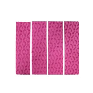 4pcs / Set EVA Shortboard Surfboard Diamond Anti-skid Pad (Pink)