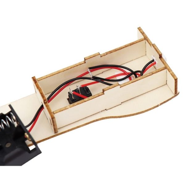 DIY Homemade Flashlight Wooden Handmade Toys Material Kit Creator Classroom Experimental Equipment - Image 5