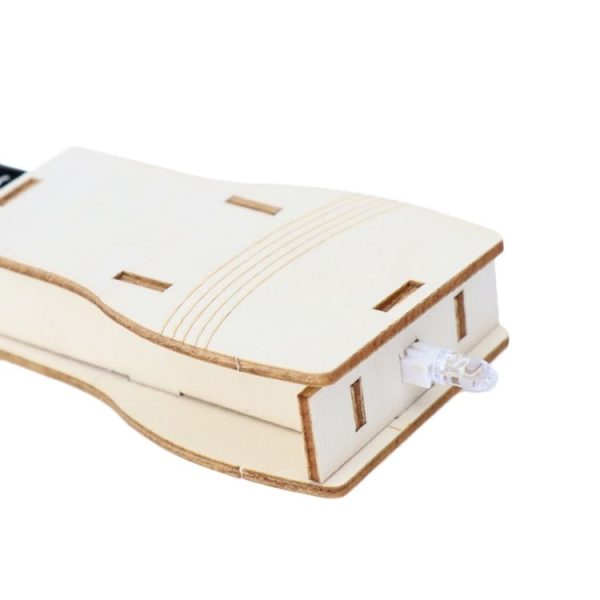 DIY Homemade Flashlight Wooden Handmade Toys Material Kit Creator Classroom Experimental Equipment - Image 6
