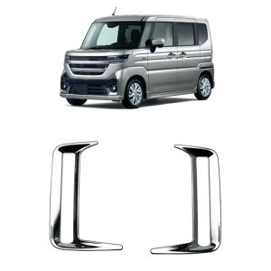 2024 Suzuki Spacia Custom Right-Hand Drive Rear Bumper Fog Lamp Trim Strip (Electroplating Mirror)