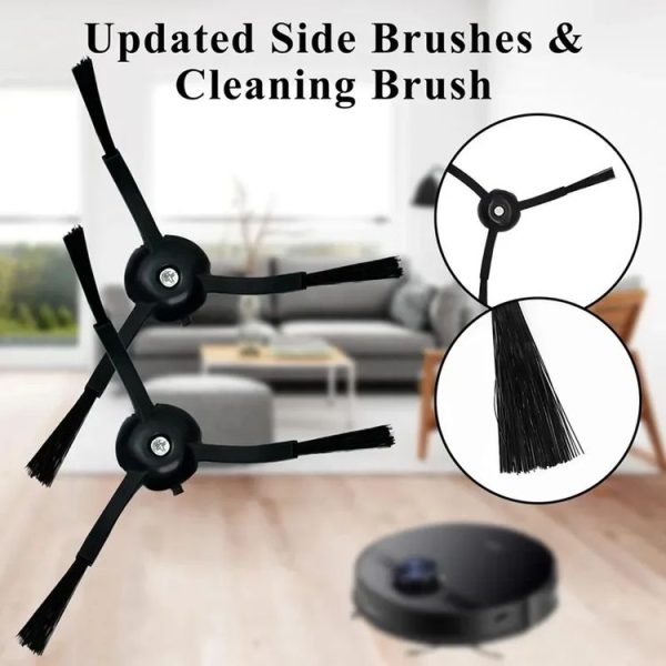 Roborock G20 / S8 Plus / S8 / S8 Pro Vacuum Cleaner Accessories 1pair Black Side Brush - Image 7