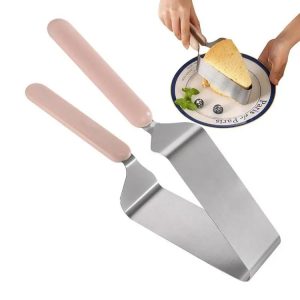 Stainless Steel Triangle Cake Dividing Knife Cake Slicer (Cake Clip)