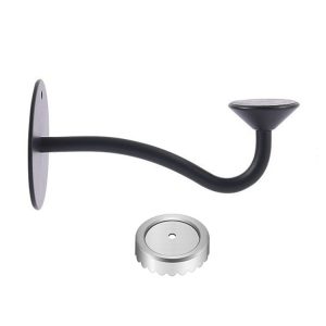 Bathroom Magnetic Soap Holder Non Punch Wall Mounted Stainless Steel Soap Holder (Black)