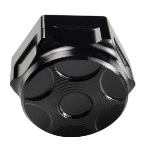 Motorcycle Light Bee Uplink Screws Uplink Modification Screws Decorative Cover (Black)