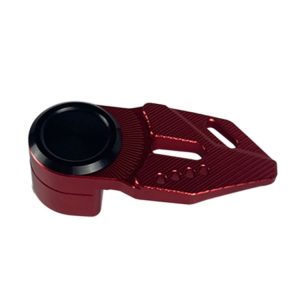 Motorcycle CNC Aluminum Alloy Helmet Hook (Red)