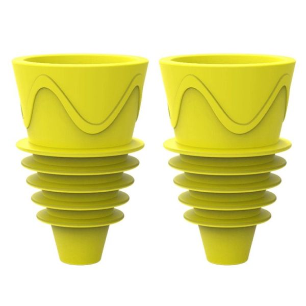 2pcs / Box Fruit Fly Catch Trap Insect Mosquito Luring Fly Tools (Yellow)
