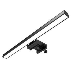 TB-30SA 33cm Timing Dimming Display Asymmetric Working Eye Care LED Desk Lamp Laptop Screen Hanging Light (Black)